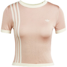 adidas Knitted T-Shirt - Beige