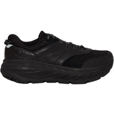 Hoka Faux Leather Running Shoes Hoka Bondi 5 M - Black