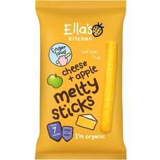 Ella's Kitchen Organic Cheese + Apple Melty Sticks Baby Snack 7+ Months 20g