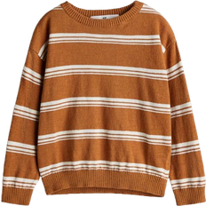 Boys Knitted Sweaters Children's Clothing H&M Loose-Fit Cotton Jumper - Yellow