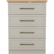 August Grove Cleverdon Feya 4 94.6cm H X 69.6cm W X 38.8cm D Chest of Drawer 69.6x94.6cm