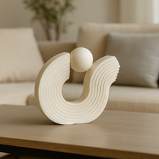 Eadl Infinity Arc White Dekoration