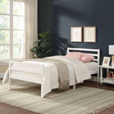 Beds & Mattresses Atlas Atlas Single - White 96x195cm