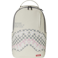Sprayground Cream Check Shark Central Backpack - NOSIZE