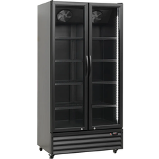 Displaykøleskab Scandomestic SD 826 BE Sort