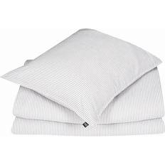 Classic Textiles Bäckebölja Påslakanset 2-Dels Linne/Vit Påslakan Vit, Beige (210x150cm)