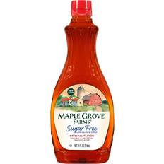 Maple Grove Farms Grove Farms Vermont Sugar Free Syrup, 24 Ounce [Pack of 3] 24oz 24fl oz