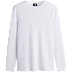 H&M Vaflet trøje i jersey Slim Fit Herre - Hvid