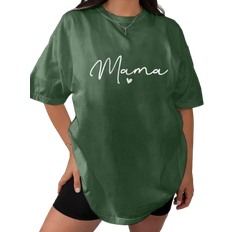 Shein Loose Fit Drop Shoulder TShirt With Letter Print