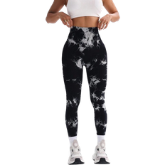 Shein TieDye Seamless Highly Elastic Sports Leggings