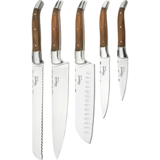 Laguiole By Hâws Knivset 5 Delar Olivträ Knivset