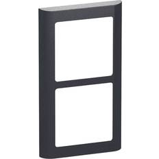 Schneider Electric Lk Fuga Soft Designramme 2 Modul Lodret, Koksgrå