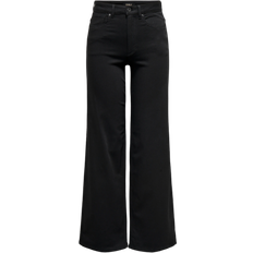 Only Onlmadison Blush Wide Soo796 4295452 Black Denim sort