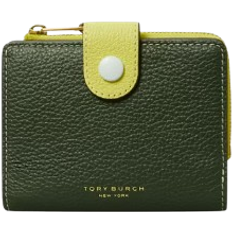 Tory Burch Colorblock Bi-Fold Wallet - Basil Multi