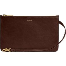 Coach Women Clutches Coach New York Zip Pouch Brass/maple (One Size)
