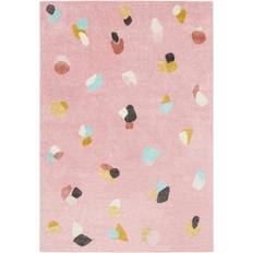 RugVista Candy Matta 160 x 230 cm - Rosa/Flerfärgad Multifärgad, Rosa 160x230cm
