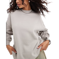 Daisy Street Relaxed Sweatshirt - Grey Marl