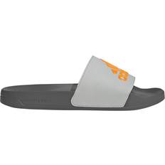 adidas Adilette Shower Badesandaler - Grey Two/Crew Orange/Grey Four