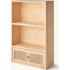 Vægreol Søstrene Grene Vægreol Med Skuffe 34 x 15 x 53 cm Væghylde 15cm