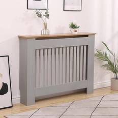 Grey radiator covers Home Source York Medium Radiator Cover Unit