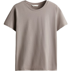 H&M Cotton T-shirt - Greige