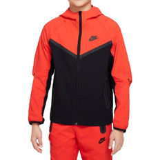 Boys nike tech size l Nike Boys' Tech Woven Jacket - Black