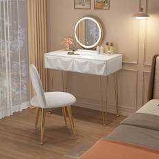 Metal Dressing Tables Fairmont Park Appingedam yellow Dressing Table 40x80cm 3pcs