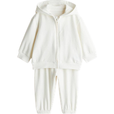 H&M Hettegenser Og Joggers - Hvit