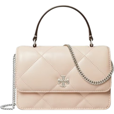 Tory Burch Kira Mini Quilted Leather Top Handle Bag - Soft Pink