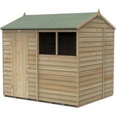 Forest Garden Garden Storage Units Forest Garden 4LIFE Reverse Apex Shed 8x6, 2