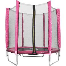 Trampolines Living and Home 5FT Children Trampoline with Safety Enclosure