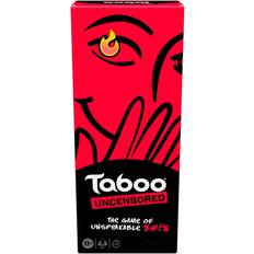 Taboo game Hasbro Taboo Uncensored Board Game for Adults Only Ages 17 4 Players 20 Mins. Avg. Hilarious NSFW Party Games for Adults