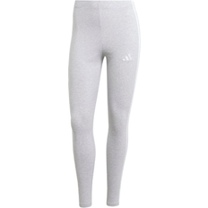 adidas Essentials 3-Stripes Cotton Leggings - Black