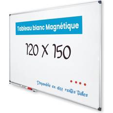 Whiteboard 120 x 150 Vivol Eco Magnetic Whiteboard 120x150 Aluminium Rahmen 150x120cm