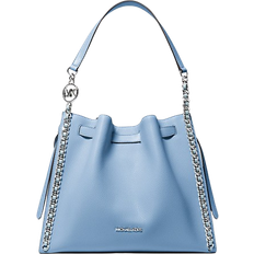 Michael Kors Mina Large Chain Shoulder Bag - Blue