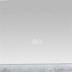 Lyfco Badrumsspegel 120x120cm LED-lyse anti-fog