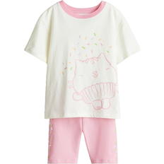 H&M Printed Set 2-piece - Pink/Gabby's Dollhouse (1073066038)