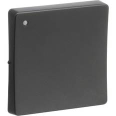 Lk fuga afbryder med lampe Schneider Electric LK Fuga Tangent afbryder med lampe koksgrå ny type
