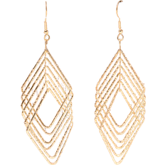 Smycken Shein Geometric Decor Drop Earrings
