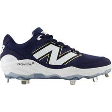 New Balance Baseball Shoes New Balance Fresh Foam X 3000 V7 Metal Baseball Cleats - Navy/White
