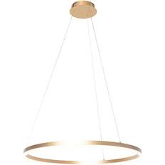 QAZQA Dæmpbare Lamper QAZQA 80cm Gold I Pendellampe - Girello Pendelleuchte 60cm