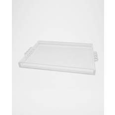 Tizo Lucite with Bubble Handles Serving Platter & Tray