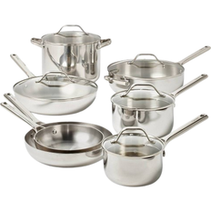 Figmint Steel 6pc Protectors Cookware Set with lid 18 Parts