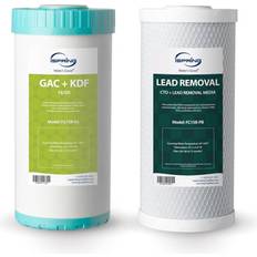 Plumbing iSpring KDF Under Sink Replacement Filter Set F2US21B-CPB