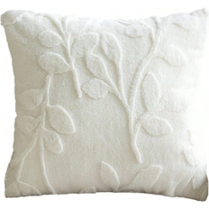 Shein pc Plush Embossed Pillow Not Simple Pillow Case White (50x30cm)