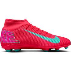 Nike Mercurial Superfly 10 Club MG High-Top - Ember Glow/Aurora Green