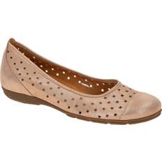 Pink Lave sko Gabor Ballerina - Gold