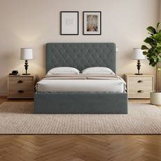 Ottoman Velvet King 122cm H x 207cm W x 156cm L