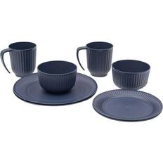 Outwell Friluftskök Outwell Delish 2 Person Dinner Set Porslinsset Blå