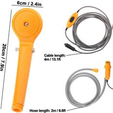 Campingduschar Tomtop Jms Portable Camping Shower Outdoor 12V 20L